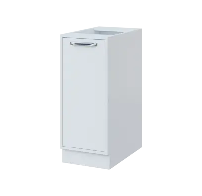 QS - 35D spodní skříňka, 1-dveřová, levá, 900x350x600, bílá